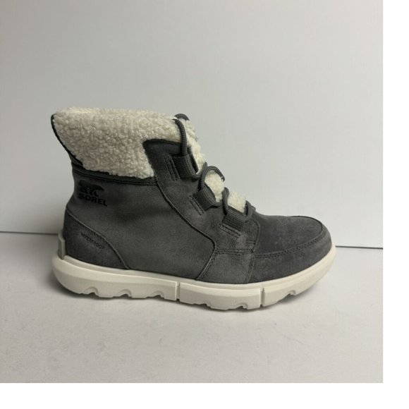 Sorel Womens Explorer II Carnival Cozy Boot Gray Size 7.5 M